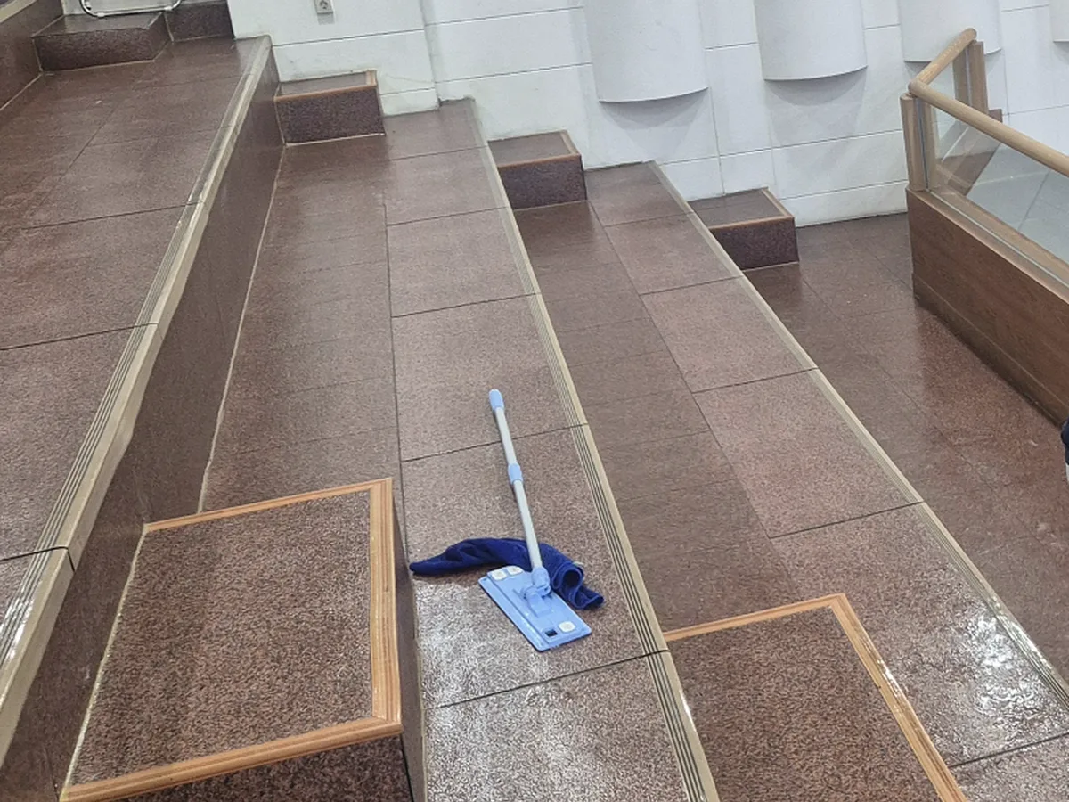 문경시 영신동 교회 목양실·친교실 위생청소 사례 - 행진크린