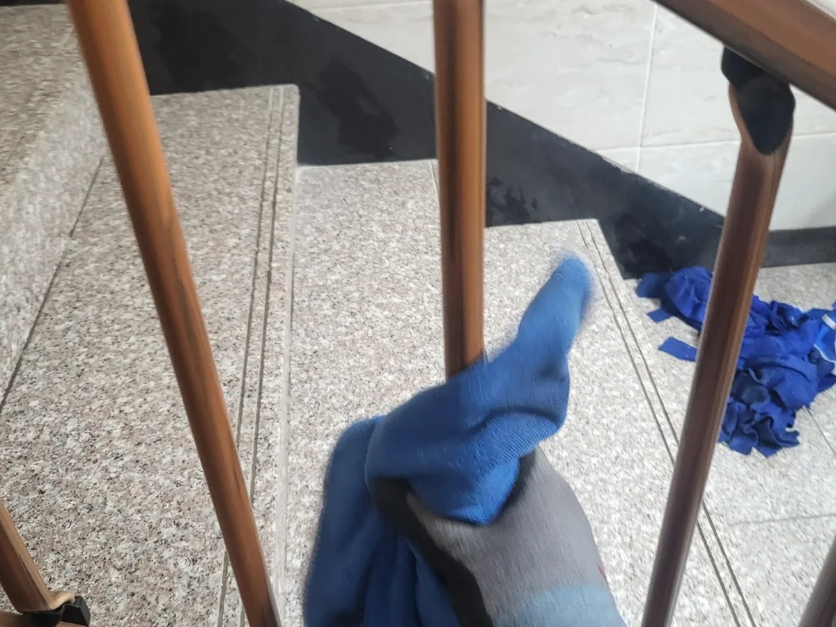 예천군 은풍면 빌라 난간·손잡이 위생청소 사례 - 행진크린