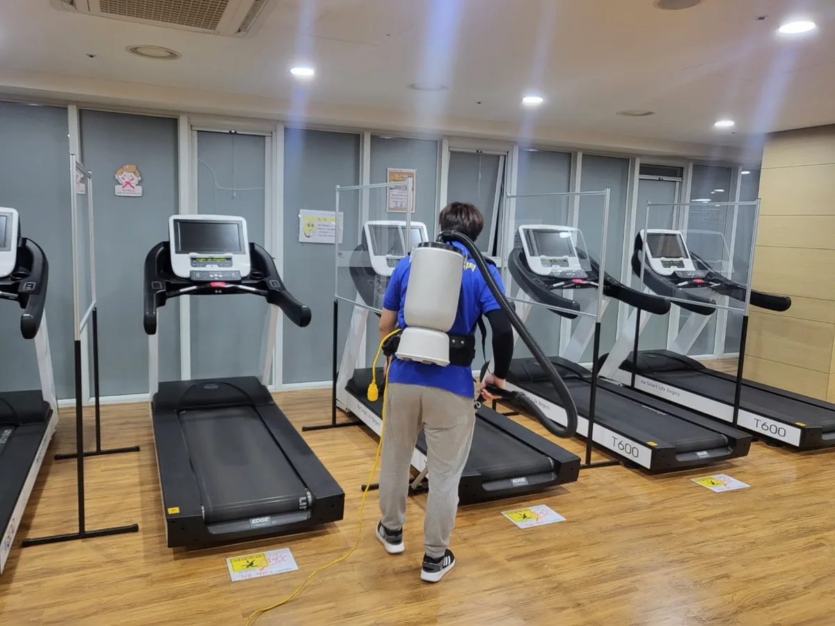 영양군 석보면 헬스장 탕비실 직원 휴게공간 위생청소 사례 - 행진크린